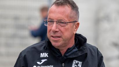 Bild: Peter Kneffel/dpa
„Es ist noch nicht vorbei.“ 1860-Coach Markus Kauczinski gibt den Kampf um Platz drei nicht auf. (Archivbild)