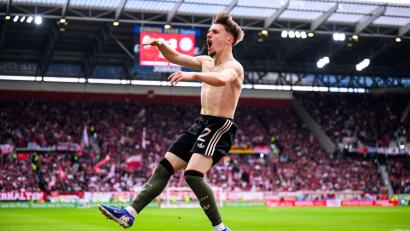 Bild: Tom Weller/dpa
Siegtorschütze in Freiburg: Bayerns Lennart Karl.