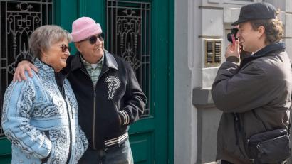 Bild: Helmut Fricke/dpa
Angela und Alojz Abram wollen unter anderem älteren Menschen zeigen, dass es nie zu spät ist für Veränderung.