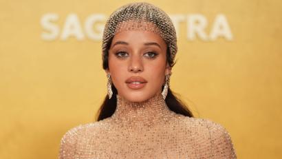 Bild: Richard Shotwell/Invision/AP/dpa
Die Disney-Produktion „The Testaments - Die Zeuginnen“ eröffnete auch in Answesenheit von Schauspielerin Chase Infiniti, die Veranstaltung in Nordfrankreich. (Symbolbild)