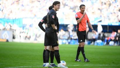 Bild: Gregor Fischer/dpa
Fiel mit einer fairen Geste positiv auf: Michael Gregoritsch.