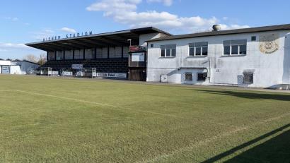 Bild: ge
Der ganze Stolz des TuS Rosenberg ist das renovierte und modernisierte Aicher-Stadion.