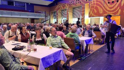 Bild: mma
Florian Gröninger wusste das Publikum einzubeziehen.