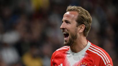 Bild: Peter Kneffel/dpa
Harry Kane hat zugeschlagen: Der Engländer jubelt nach seinem 2:0.