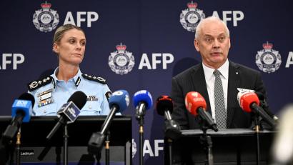 Bild: Bianca De Marchi/AAP/dpa
Der Festnahme waren jahrelange Ermittlungen vorausgegangen.