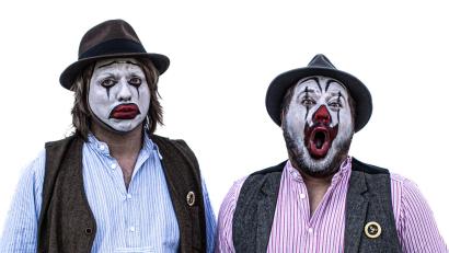 Bild: Thomas Graf
Tom & Basti treten mit ihrem Programm „Zwoaschneidig“ in Neunburg vorm Wald auf.