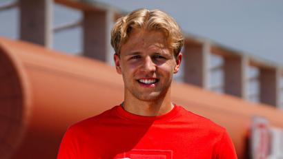Bild: Gschlößl/SSV Jahn
Philipp Müller erzielte das Tor zum 1:0 gegen den FC Erzgebirge Aue.