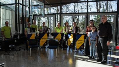 Bild: Monika Renda
Am Ostermontag hat auf Burg Wernberg das traditionelle Osterkonzert stattgefunden.