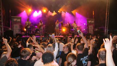 Archivbild: sne
Partystimmung im Stadtpark - wie hier am Nordgautag 2024 - ist beim Altstadtfest am 9. Mai garantiert, wenn am Abend die Partyband „Highline“ einheizt.