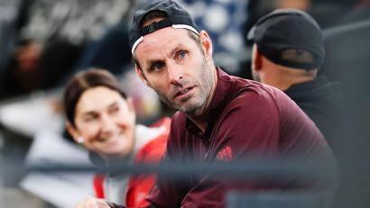 Bild: Frank Molter/dpa
Teamchef Torben Beltz und dem deutschen Tennis-Frauenteam droht der nächste Abstieg. (Archivbild)