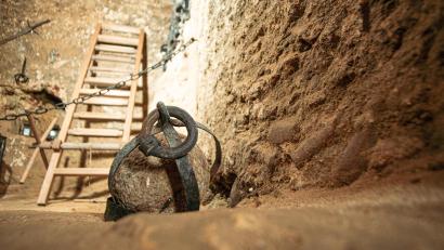 Bild: Sabrina Bauer
Interessierte können beim Museumstag in Sulzbach-Rosenberg auch einen Blick ins Lochgefängnis im Rathaus werfen.