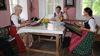 Bild: Felix Schäffer/Freilandmuseum Oberpfalz
Beim Zithertag wird in den historischen Gebäuden des Freilandmuseums Oberpfalz musiziert.