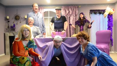 Bild: Kunz
"Nichts als Kuddelmuddel" gibt es bald auf der neuen Bühne im neuen Pfarrsaal von St. Konrad.