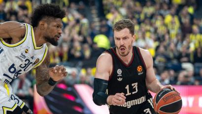 Bild: Helen Fiona/dpa
Andreas Obst war gegen Mailand bester Münchener Werfer. (Archivbild)