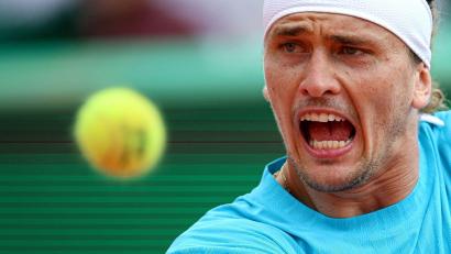 Bild: Valery Hache/AFP/dpa
Alexander Zverev steht in Monte-Carlo im Viertelfinale.