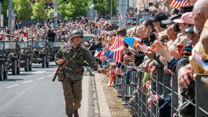 Bild: Visit Pilsen
Als wäre 1945: Ein Bild vom Liberation Konvoy 2025.