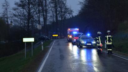 Bild: dob
Bei einem Unfall nahe Roggenstein ist ein Motorradfahrer verletzt worden.