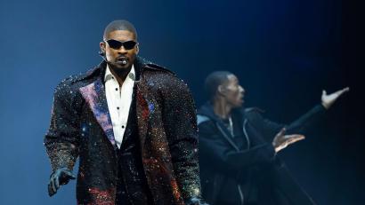 Bild: Scott A Garfitt/Invision/dpa
Usher plant eine Tournee mit Chris Brown. (Archivbild)