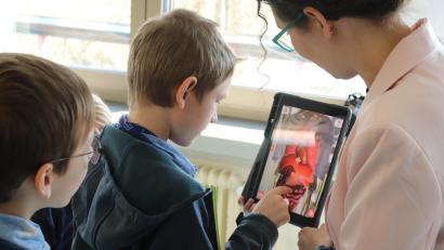 Archivbild: Augustinus-Gymnasium Weiden
Beim Tag der offenen Tür am Augustinus-Gymnasium Weiden haben die Schüler die Möglichkeit, auf vielfältige Weise die Schule kennenzulernen.