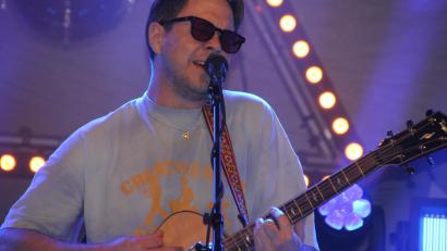 Bild: Konrad Rosner
Der "Oimerer" in Action in der Kemnather Mehrzweckhalle.