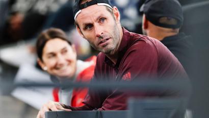 Bild: Frank Molter/dpa
Cheftrainer Torben Beltz erlebte mit der DTB-Auswahl ein Debakel. (Archivbild)