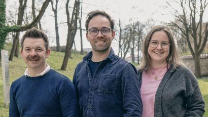 Bild: Carolina Langenstein
Die neue Stadtratsfraktion der Jungen Union Amberg: (von links) Wolfgang Preuß, Florian Füger und Franziska Weiß.