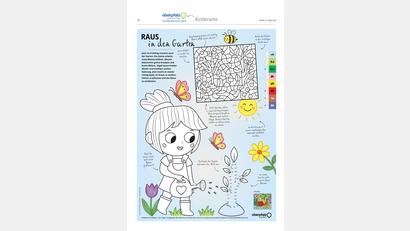 Bild: Oberpfalz Medien
Mal- und Rätselspaß.