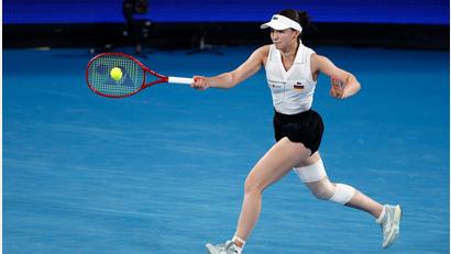 Bild: Mark Evans/AAP/dpa
Die Saison begann für Eva Lys mit einer Knieverletzung. (Archivbild)