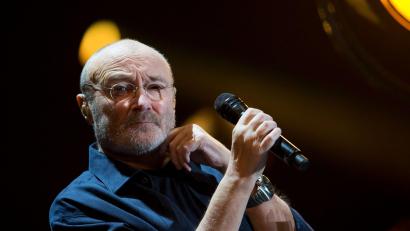 Bild: Rebecca Blackwell/AP/dpa
Phil Collins wurde als Teil der Band Genesis bereits 2010 in die „Rock & Roll Hall of Fame“ aufgenommen. (Archivbild)