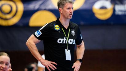 Bild: Marco Wolf/dpa
Bundestrainer Markus Gaugisch hat einen Vertrag bis 2028. (Archivbild)