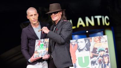Bild: picture alliance / dpa
Das Buch „Udo Fröhliche“ ist 2016 erstmals erschienen, nun kommt es vor dem 80. Geburtstag von Udo Lindenberg nochmal neu raus. (Archivbild)