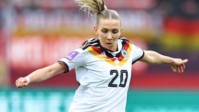 Bild: Daniel Karmann/dpa
Feste Größe im deutschen Mittelfeld: Elisa Senß.