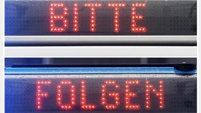 Bild: Fredrik Von Erichsen/dpa
Der Fahrer ignorierte die Anhaltesignale der Beamten und raste stattdessen davon. (Symbolbild)