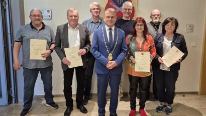 Bild: Lowak
Sieben Stadträte scheiden aus dem Stadtrat Windischeschenbach aus.