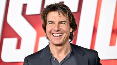 Bild: Evan Agostini/AP/dpa
Der US-Schauspieler Tom Cruise arbeitet am dritten Teil von „Top Gun“. (Archivbild)