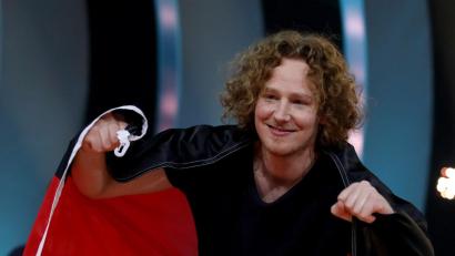 Bild: Jörg Carstensen/dpa
Michael Schultes ESC-Beitrag landete 2018 auf Platz vier. (Archivbild)