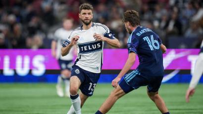 Bild: DARRYL DYCK/The Canadian Press/AP/dpa
Thomas Müller erzielte für die Vancouver Whitecaps im Spiel gegen Sporting Kansas City seinen vierten Saisontreffer.