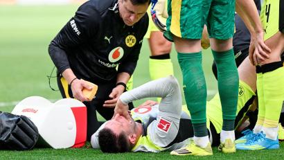Bild: Uwe Anspach/dpa
Süle erwischte einen gebrauchten Tag.