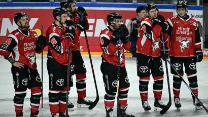 Bild: Federico Gambarini/dpa
Die Kölner Haie sind im DEL-Halbfinale ausgeschieden.