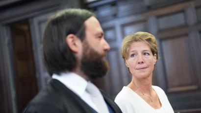 Bild: Marcus Brandt/Pool dpa/dpa
Christina Block soll die Entführung ihrer eigenen Kinder beauftragt haben.