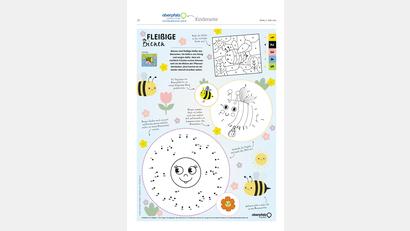 Bild: Oberpfalz Medien
Mal- und Rätselspaß.