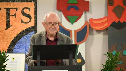 Bild: Kerstin Kiener
Karl Prell hat zu seinem 75.Geburtstag eine Spendenaktion für das Kinderkrankenhaus in Bethlehem gestartet.