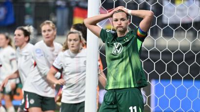 Bild: Swen Pförtner/dpa
Verletzt vor dem Viertelfinale in der Champions League: Alexandra Popp. (Archivbild)