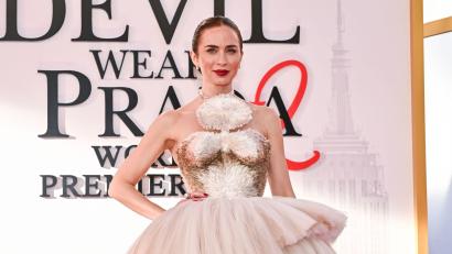 Bild: Evan Agostini/Invision/AP/dpa
Emily Blunt wird in Hollywood verewigt.
