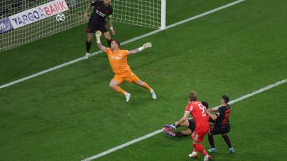 Bild: Rolf Vennenbernd/dpa
Harry Kane ließ die Bayern früh jubeln.