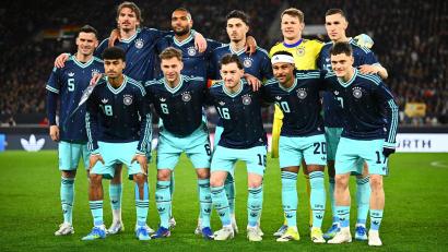 Bild: Tom Weller/dpa
Die deutsche Nationalmannschaft trägt ihre Länderspiele der nächsten Nations-League-Gruppenphase in Augsburg, München und Berlin aus. (Archivbild)