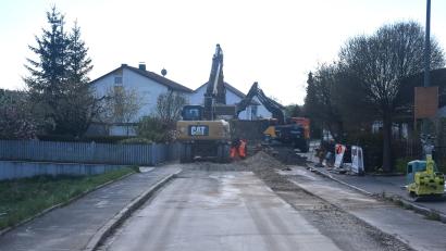 Bild: fz
Mit dem Bau einer neuen 1,8 Kilometer langen Wasserhauptleitung wurde bereits begonnen.