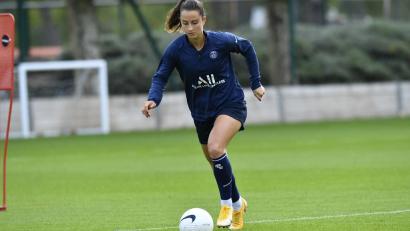 Archivbild: Paris Saint-Germain
Erster Schritt Paris: 2019 wechselte Sara Däbritz nach Frankreich, mittlerweile kickt sie in Spanien bei Real Madrid.