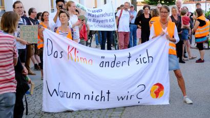 Archivbild: Fridays for Future Amberg
Fridays for Future Amberg ruft zum Klimastreik auf.