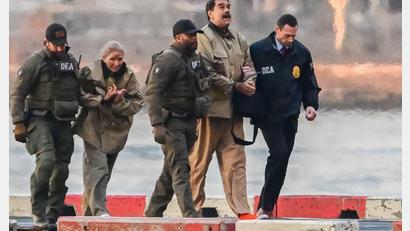 Bild: Kyle Mazza-Cnp/Zuma Press/dpa
Venezuelas Präsident Nicolás Maduro war Anfang Januar von US-Truppen festgenommen und nach New York gebracht worden. (Archivbild)